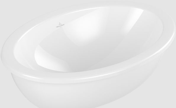 Villeroy & Boch Loop & Friends lavabo 66x47 cm oval empotrado blanco brillante 4A6301R1