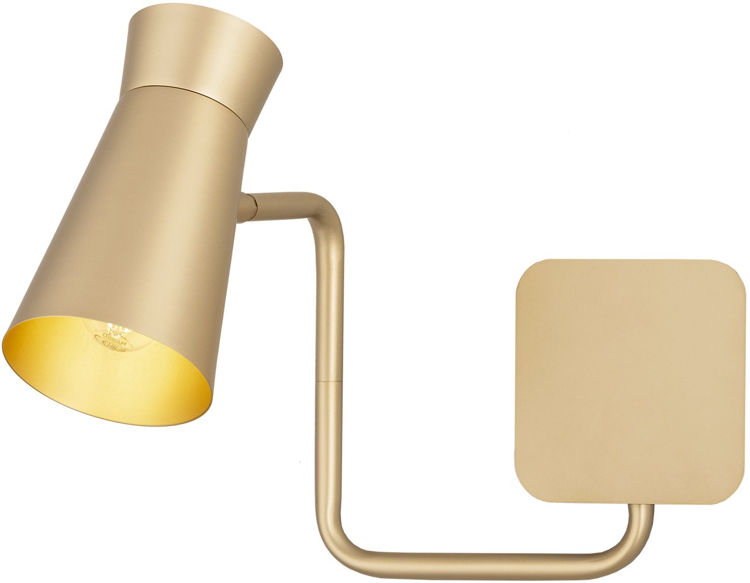 Argon Lord lámpara de pared 1x7 W oro 8884