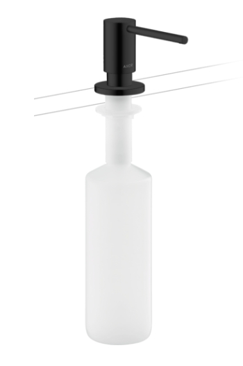 Axor Uno dispensador de líquidos negro 42818670