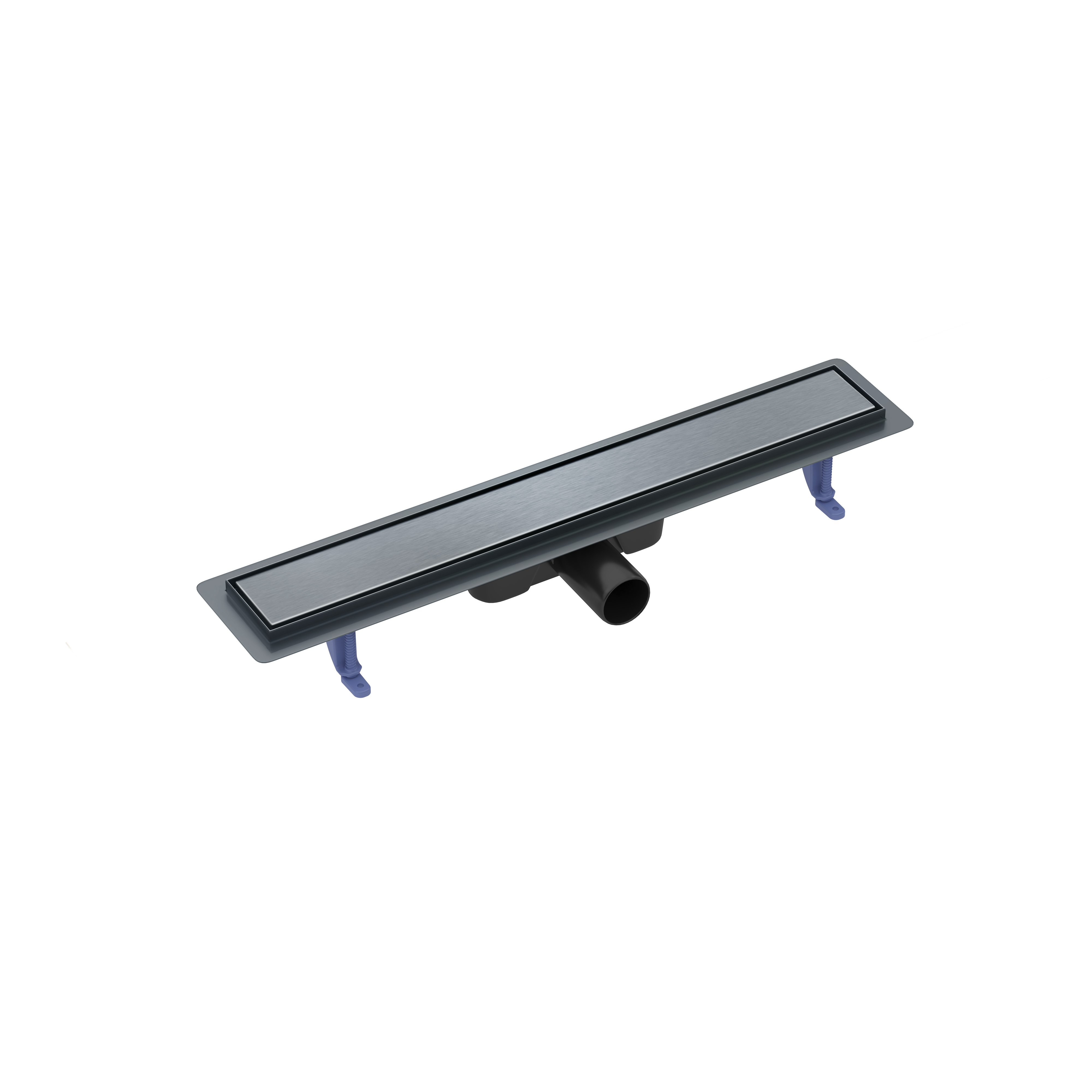 Cersanit Tako desagüe de ducha 60 cm negro-grafito S204-062