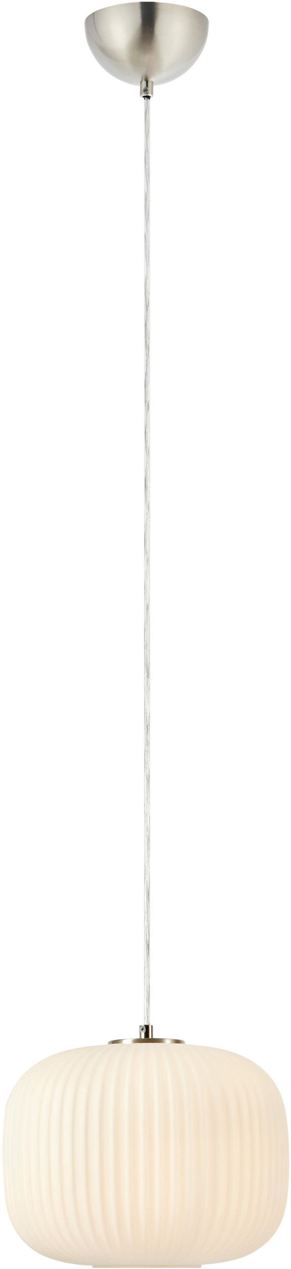 Markslöjd Sober lámpara colgante 1x40 W blanco-níquel 109008