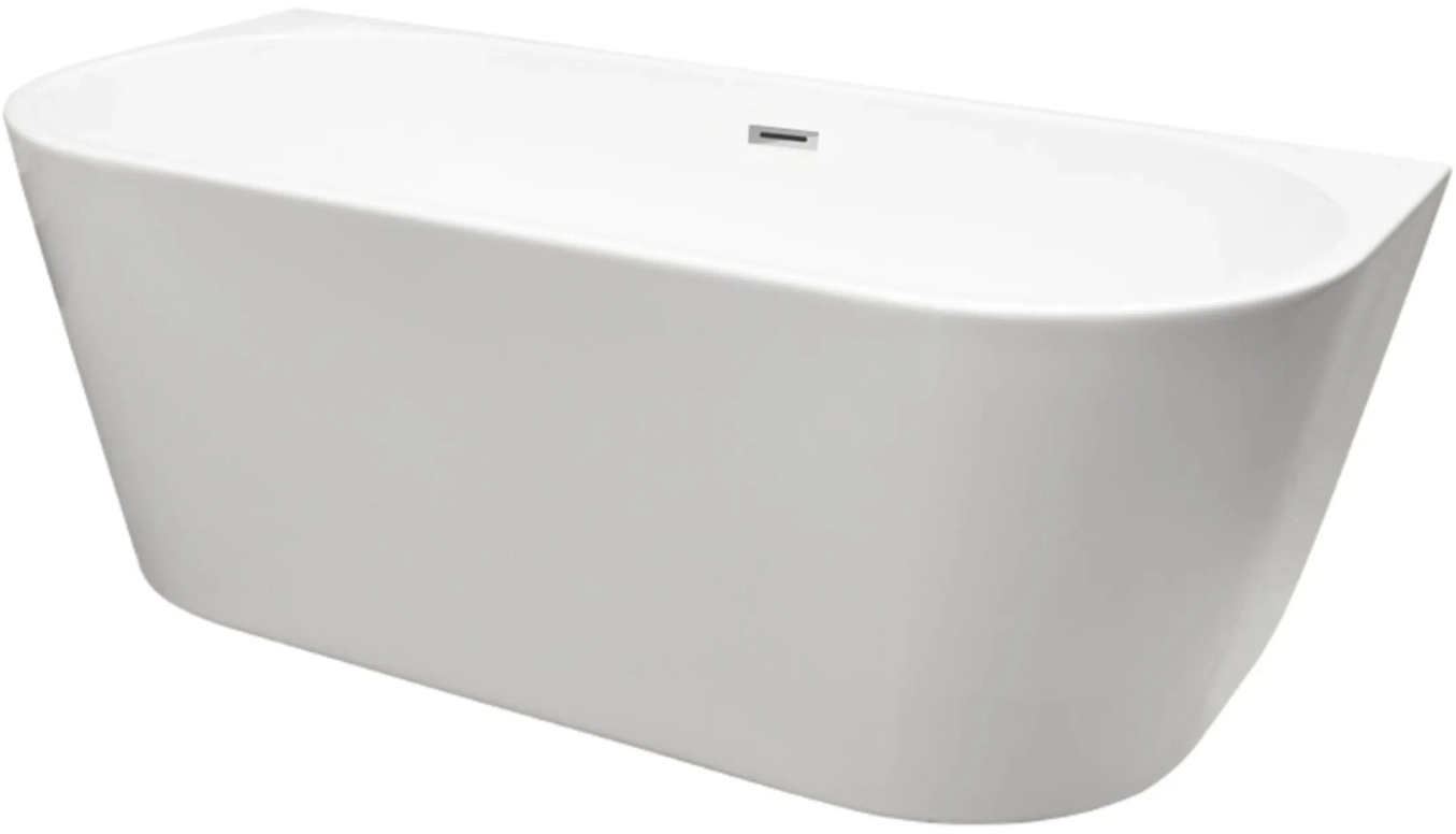 Balneo Viva bañera de pared 150x75 cm oval blanco J0101010102-1