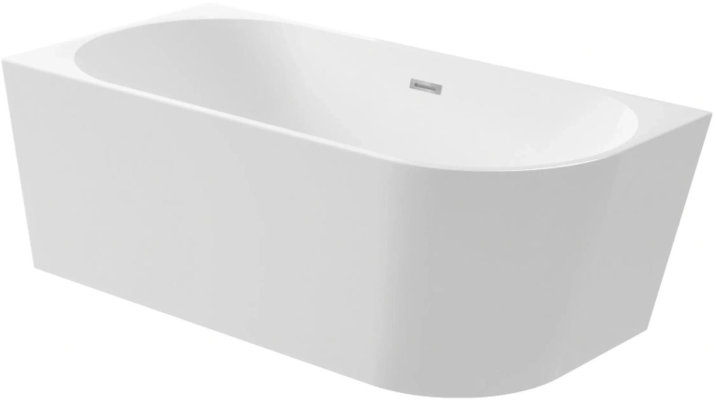Balneo Avola bañera exenta 170x80 cm oval blanco J0101010502-2
