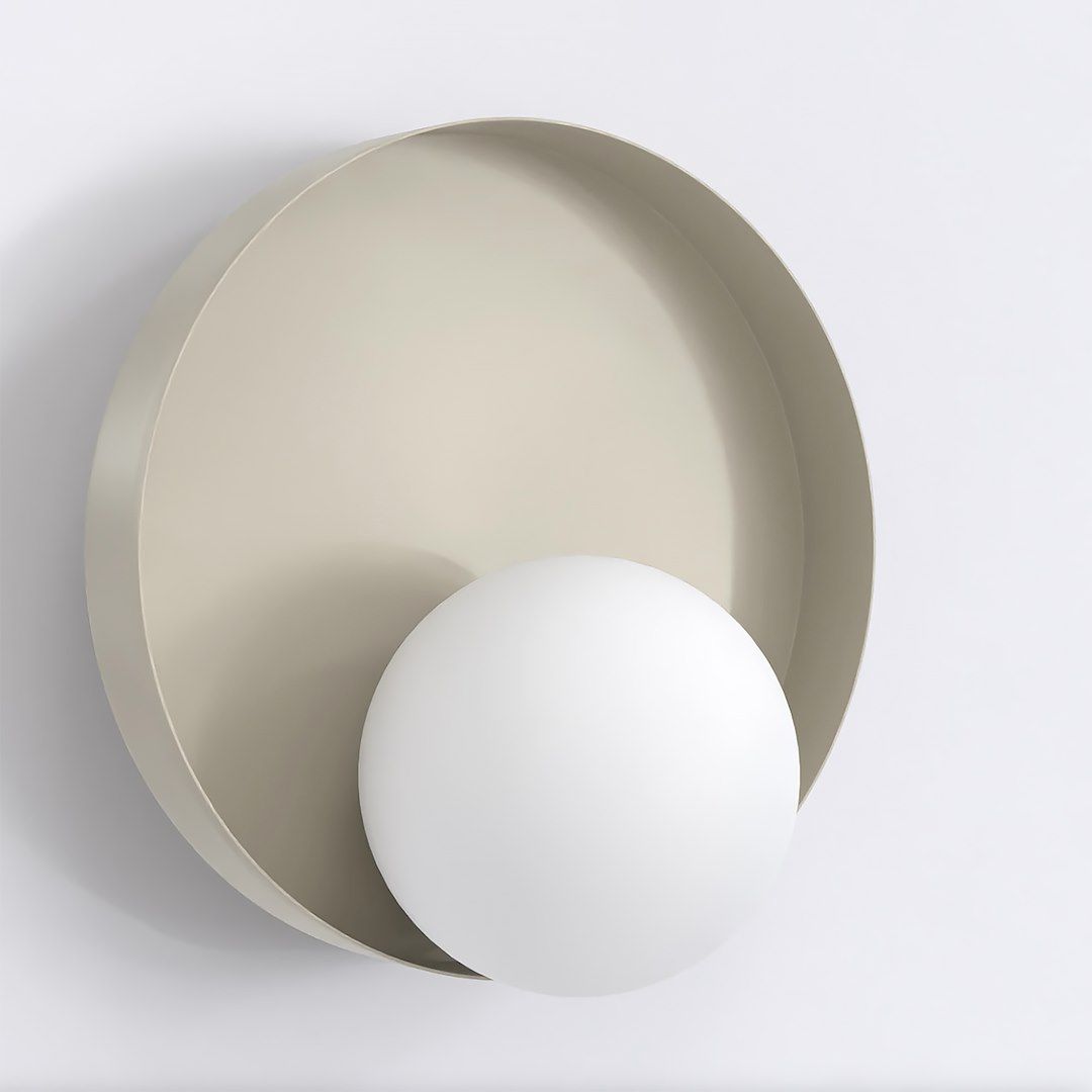 Emibig Kido lámpara de pared 1x8 W beige 1534/K1