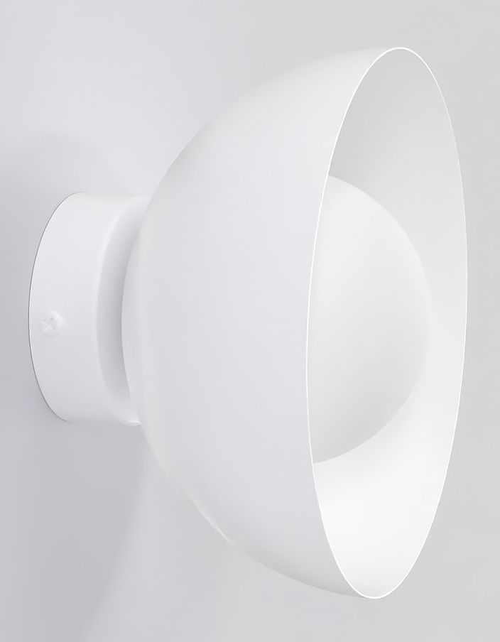 Emibig Bibi lámpara de pared 1x8 W blanco 1545/K1