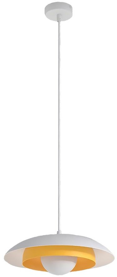 Emibig Skin lámpara colgante 1x8 W blanco-naranja 1606/1