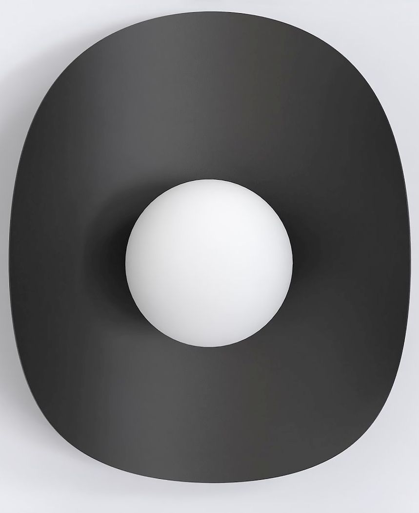 Emibig Fiero lámpara de pared 1x8 W negro 1523/K1