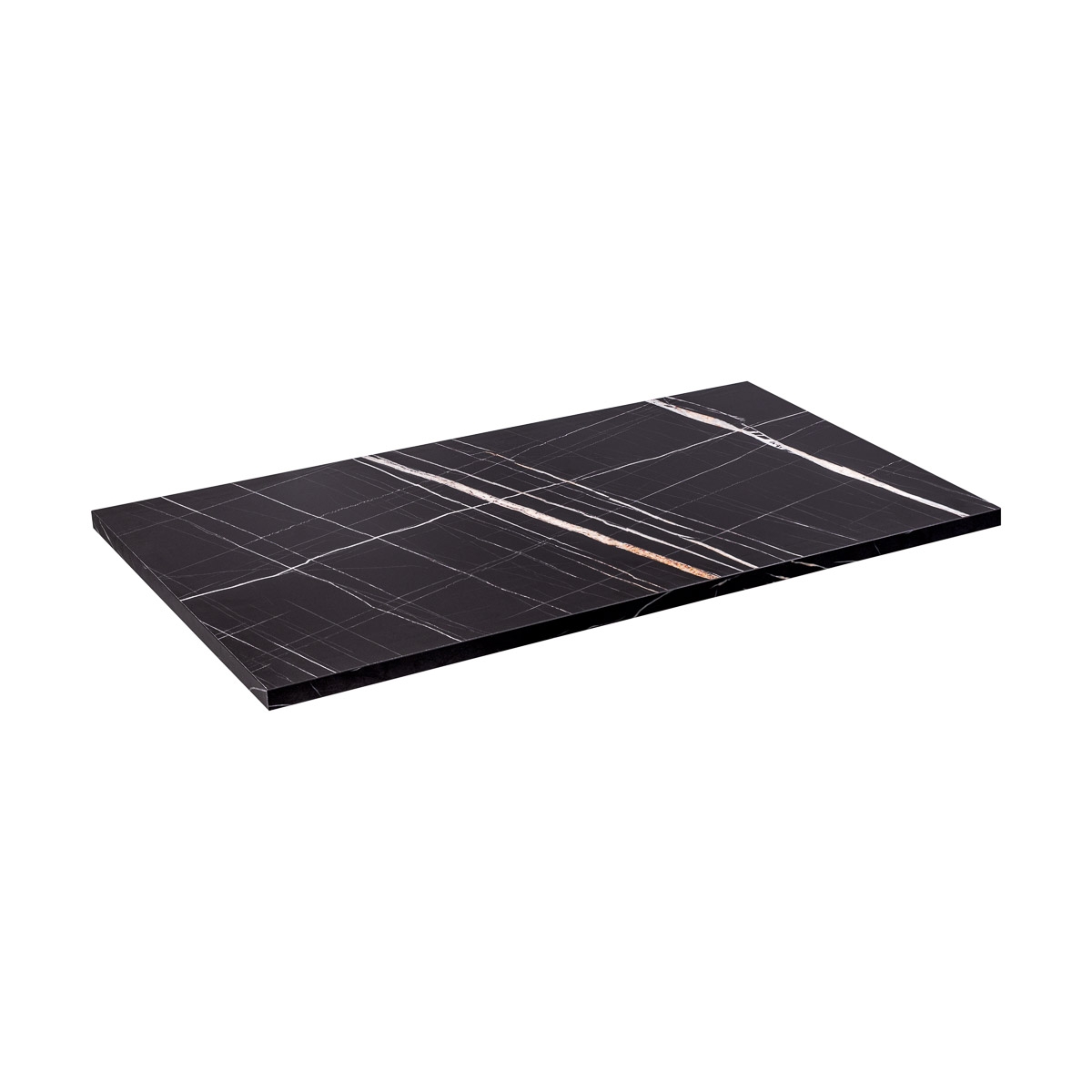 Oltens Tera encimera sobre armario 80x45 cm negro 63029990
