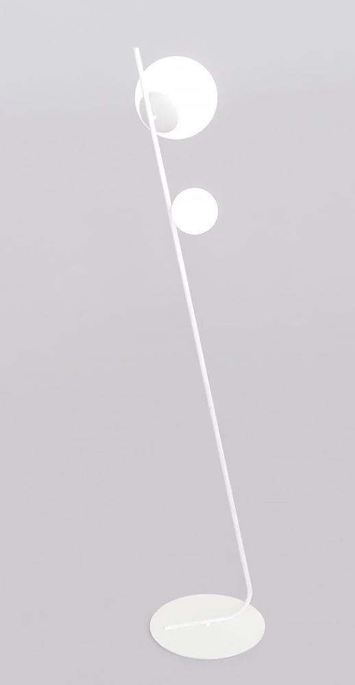 Emibig Tatu lámpara de pie 2x8 W blanco 1505/LP2