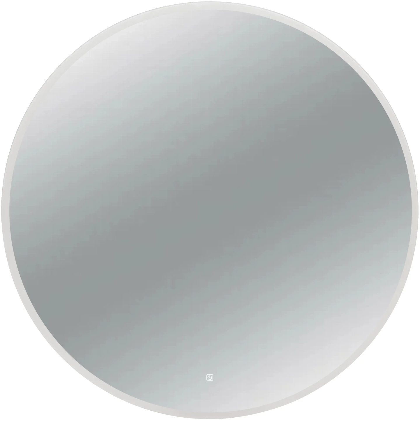 Balneo Moon espejo 100x100 cm circular con iluminación con lámina calefactora blanco L0101020401-5