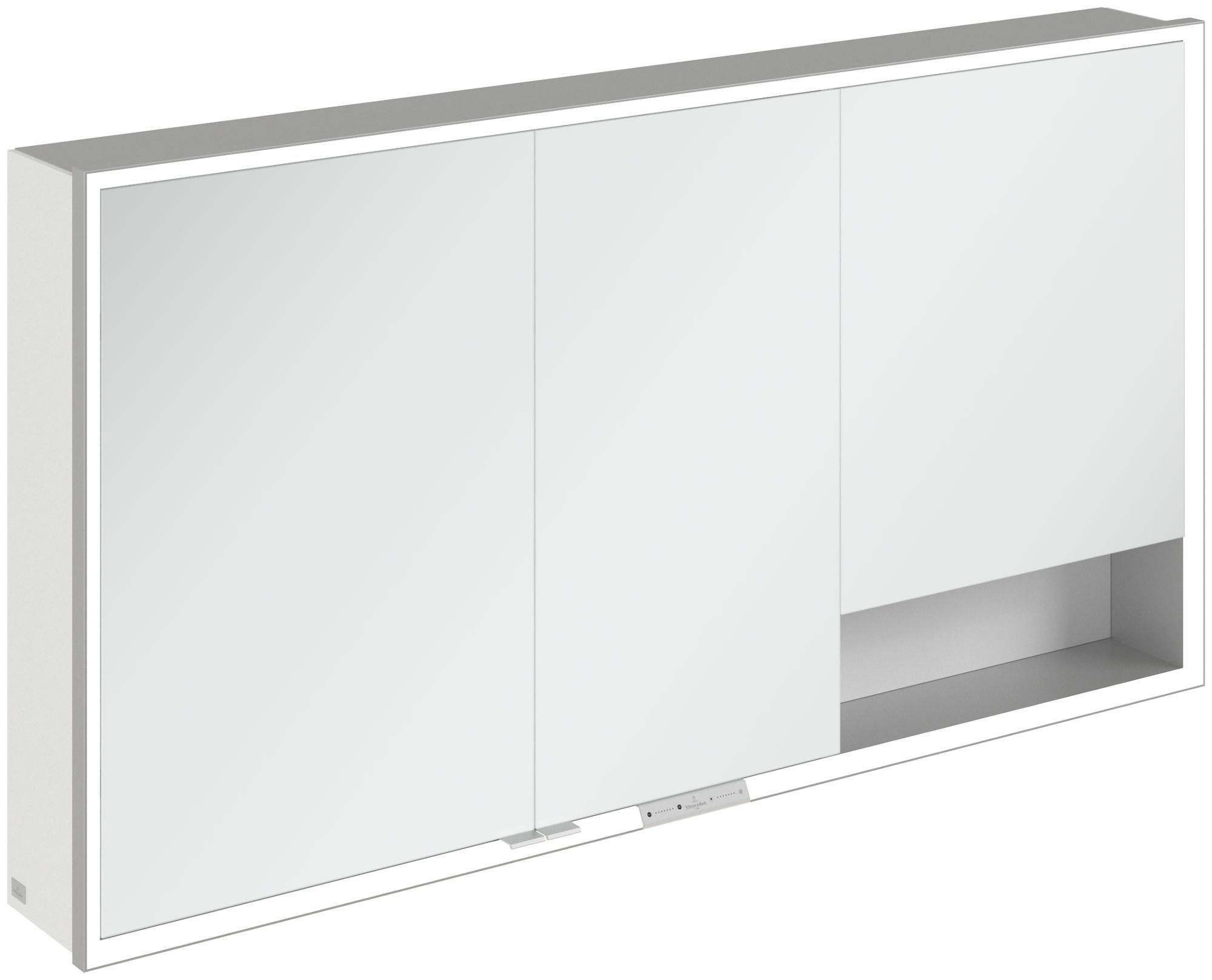 Villeroy & Boch My View+ armario 140x16.8x75 cm con espejo blanco A48114VF
