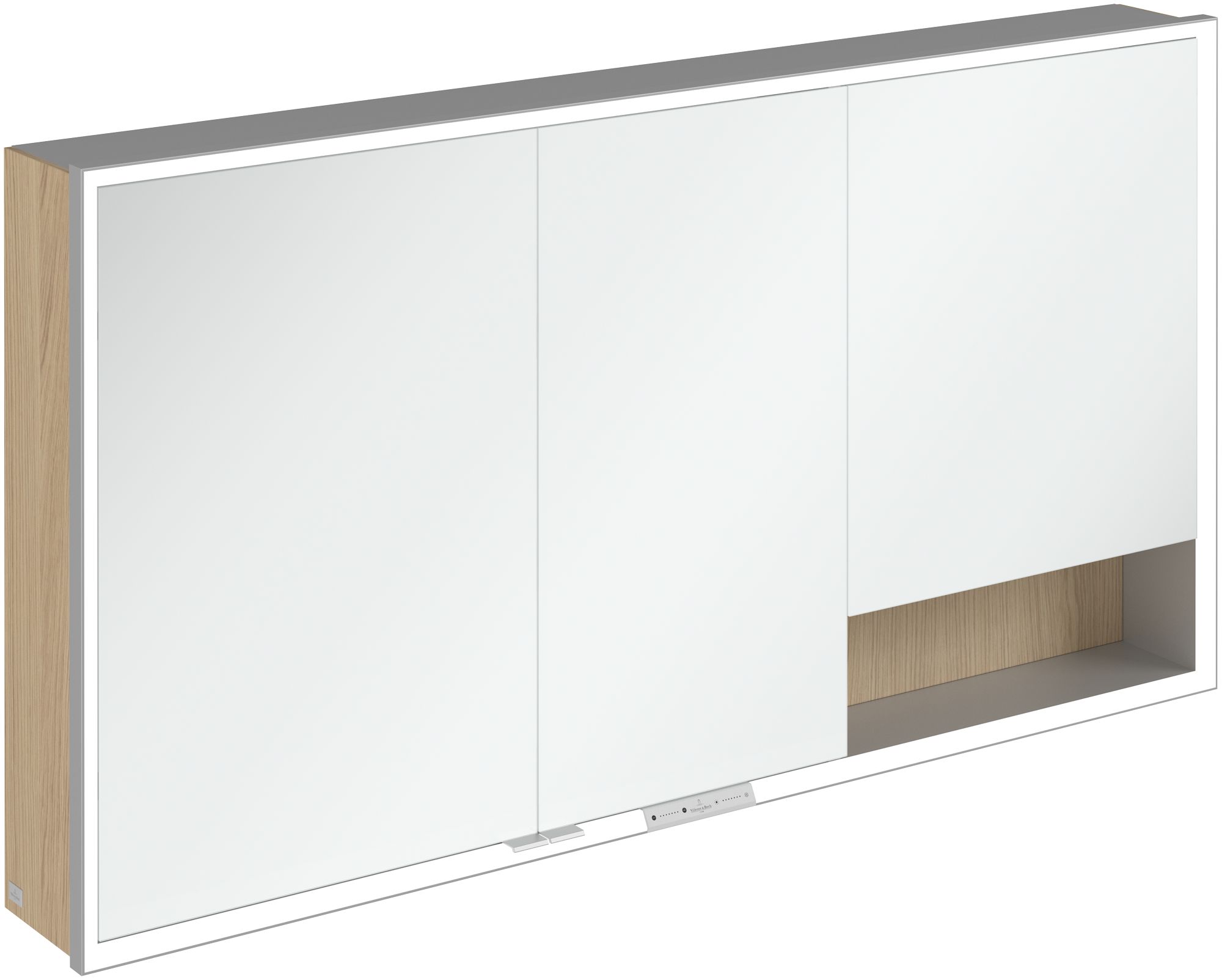 Villeroy & Boch My View+ armario 140x16.8x75 cm con espejo roble A48114VJ