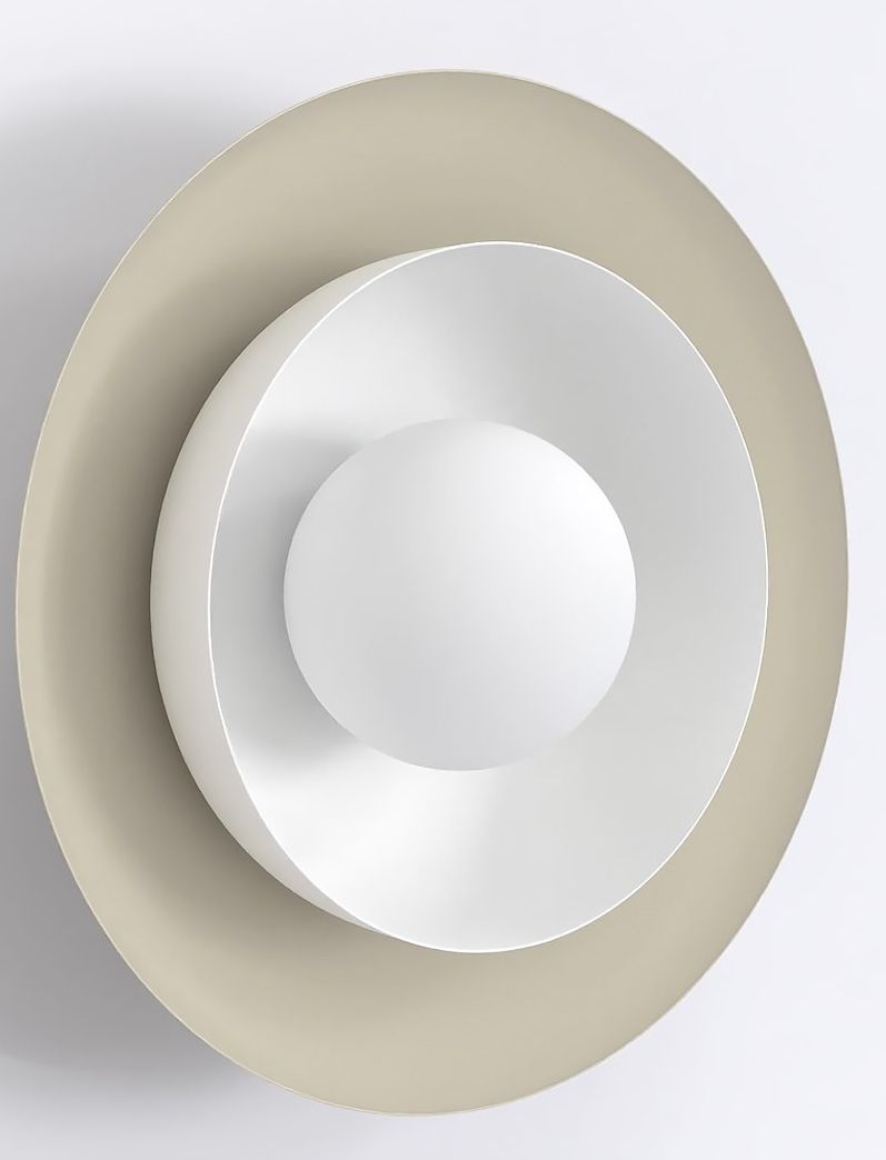 Emibig Poppi lámpara de pared 1x8 W negro-beige 1520/K1