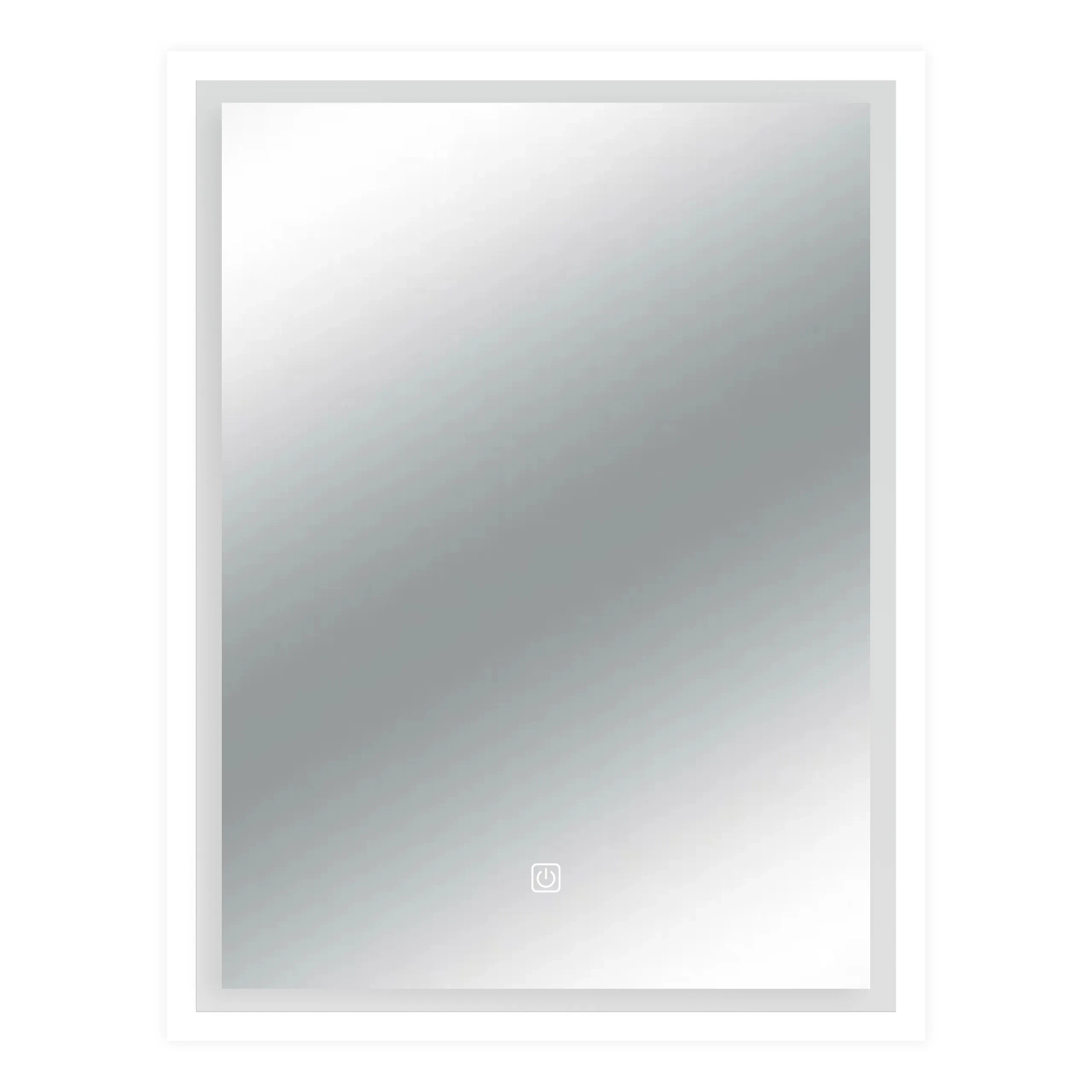 Balneo Cosmo espejo 50x70 cm rectangular con iluminación con lámina calefactora L0201020401-1