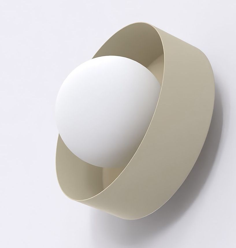 Emibig Lulu lámpara de pared 1x8 W beige 1537/K1