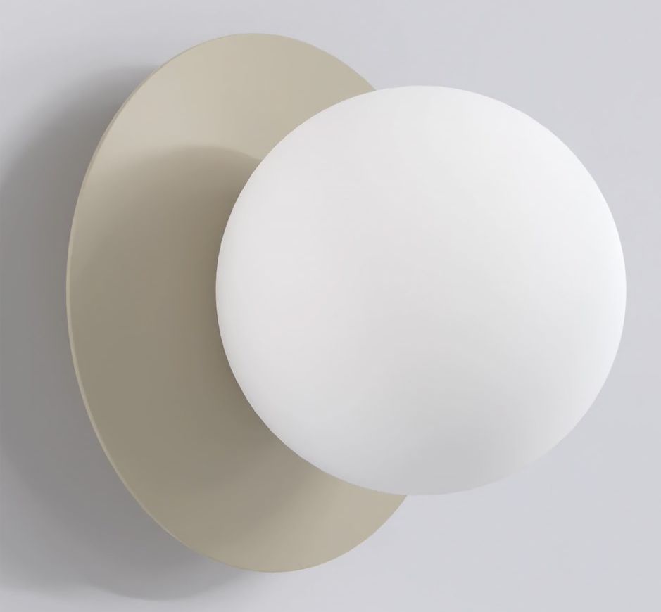 Emibig Americana lámpara de pared 1x8 W beige 1555/K1