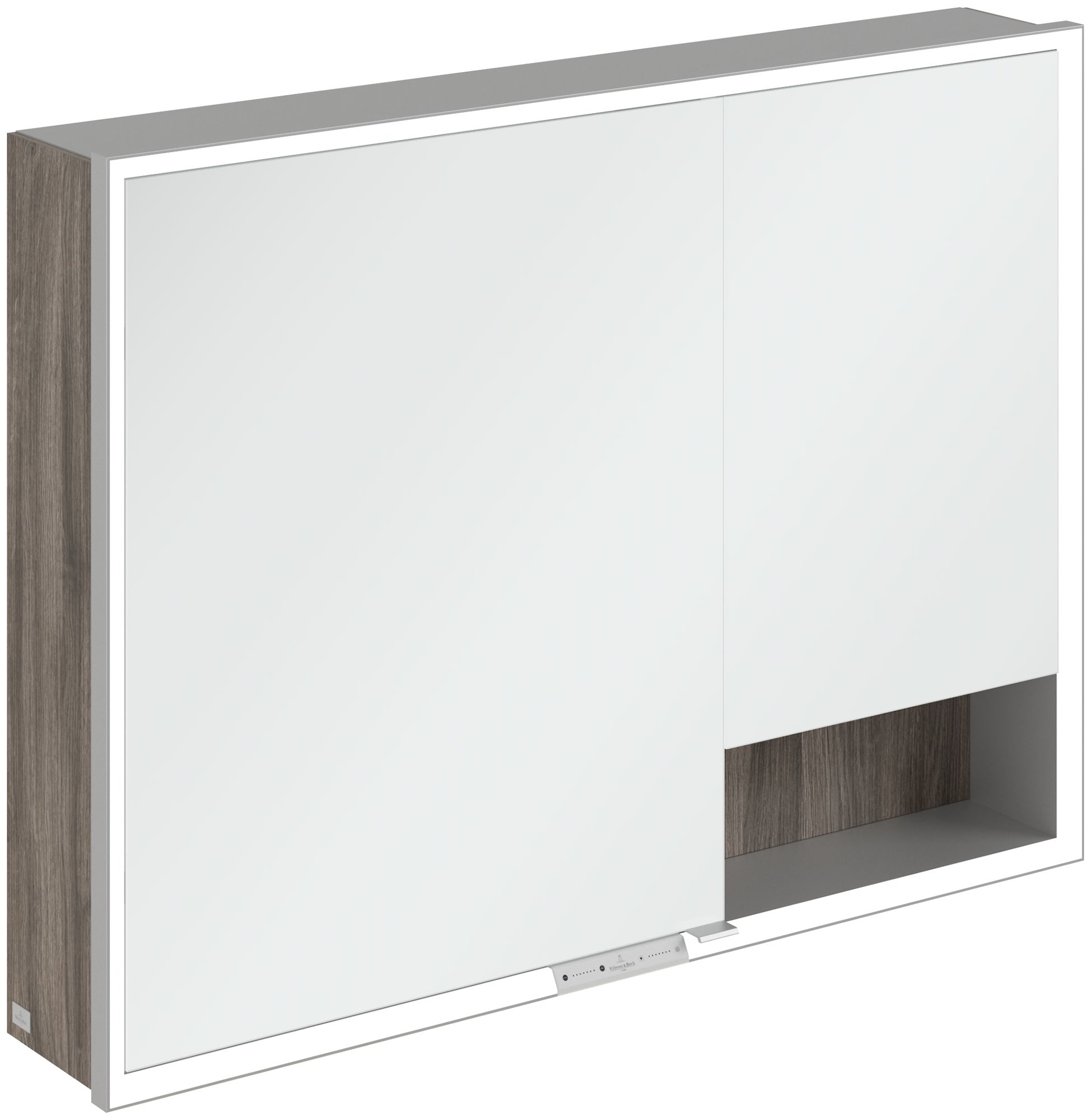 Villeroy & Boch My View+ armario 100x16.8x75 cm con espejo roble A48110RK