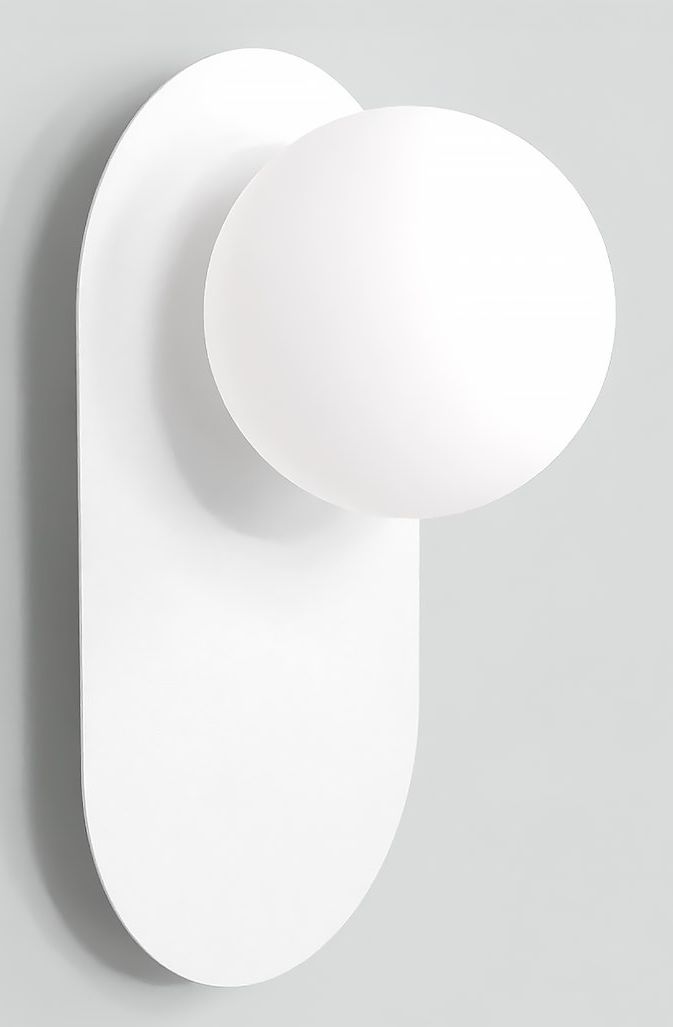 Emibig Viva lámpara de pared 1x8 W blanco 1550/K1