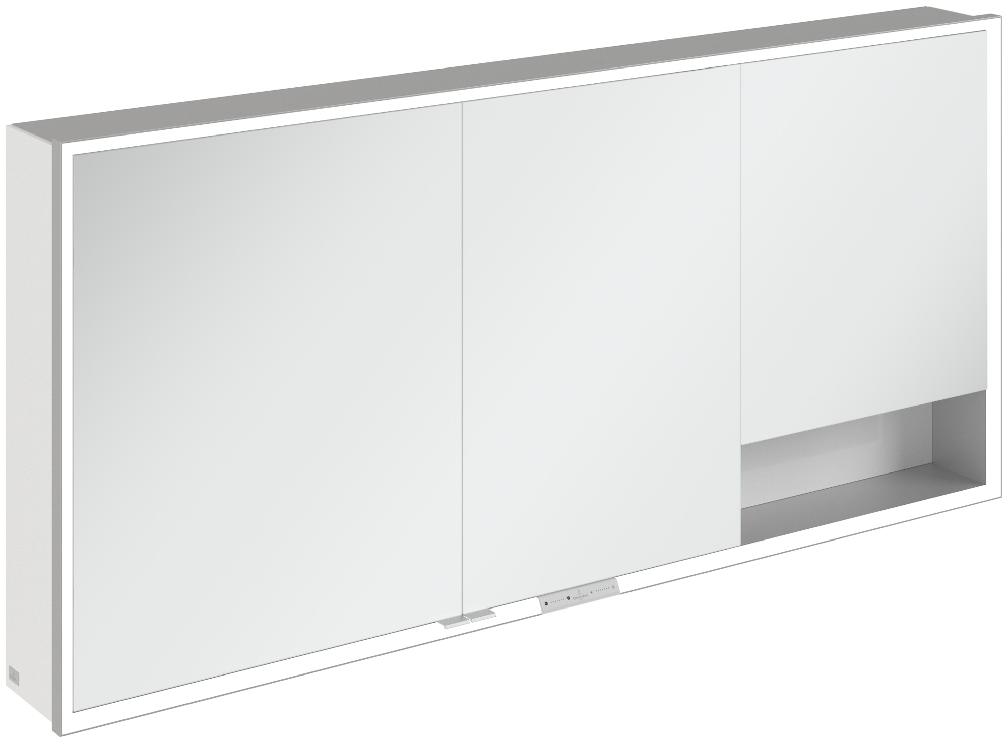 Villeroy & Boch My View+ armario 160x16.8x75 cm con espejo blanco A48116VE