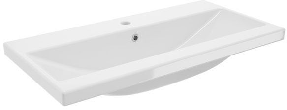 Defra Go lavabo 81x41 cm rectangular para mueble blanco 1054