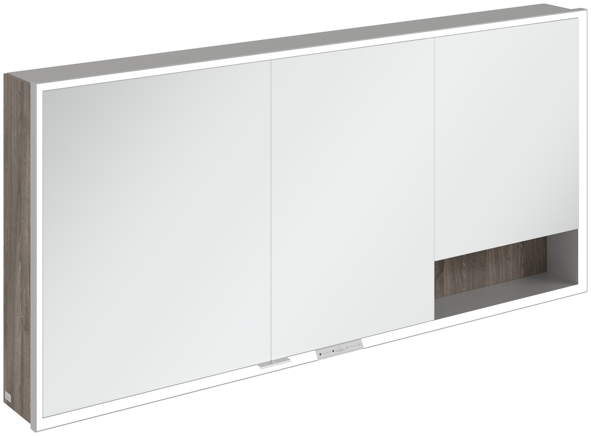 Villeroy & Boch My View+ armario 160x16.8x75 cm con espejo roble A48116RK