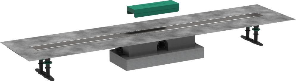 Hansgrohe uBox Universal desagüe lineal 120 cm acero 56021180