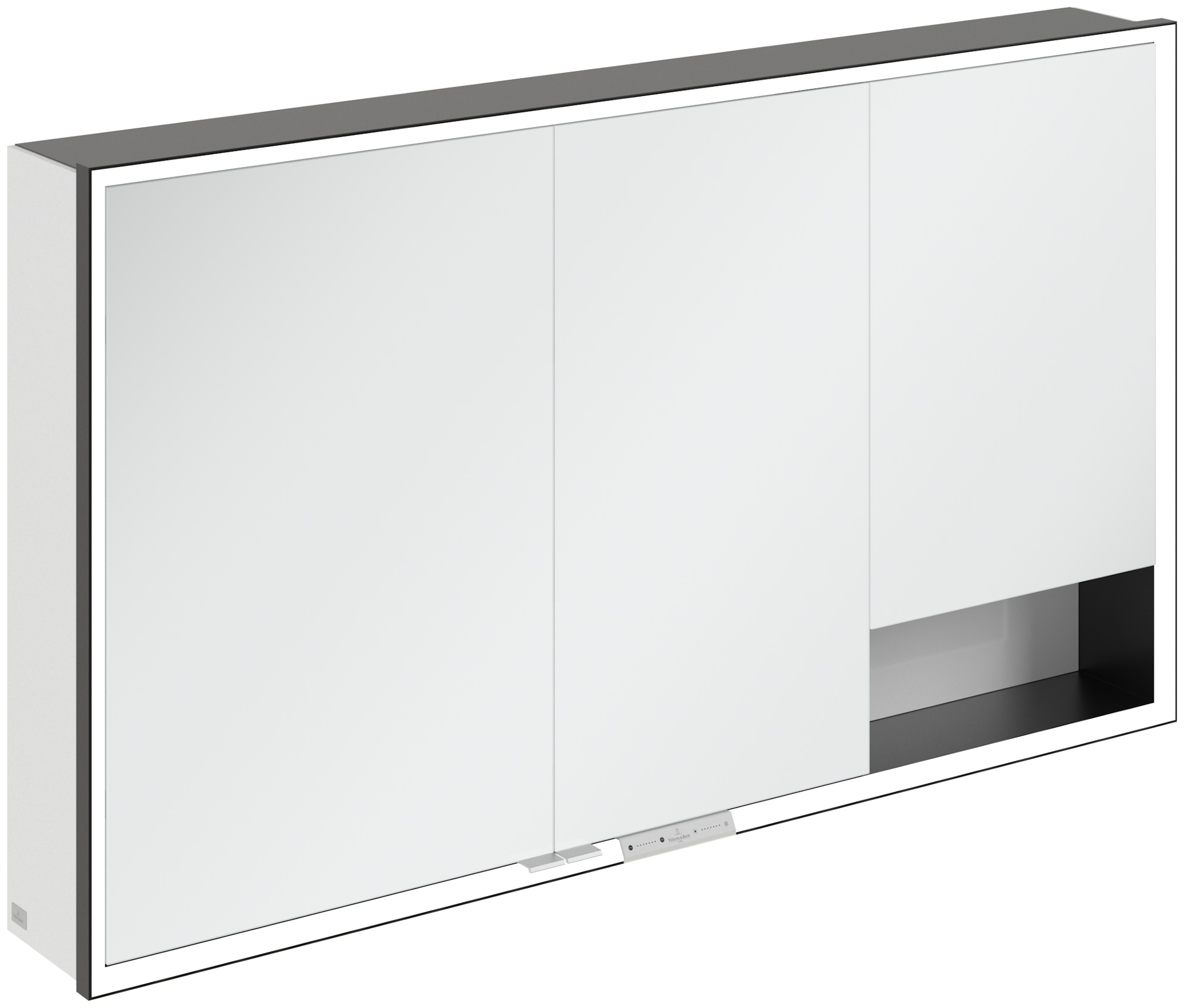 Villeroy & Boch My View+ armario 130x16.8x75 cm con espejo blanco B48113VE