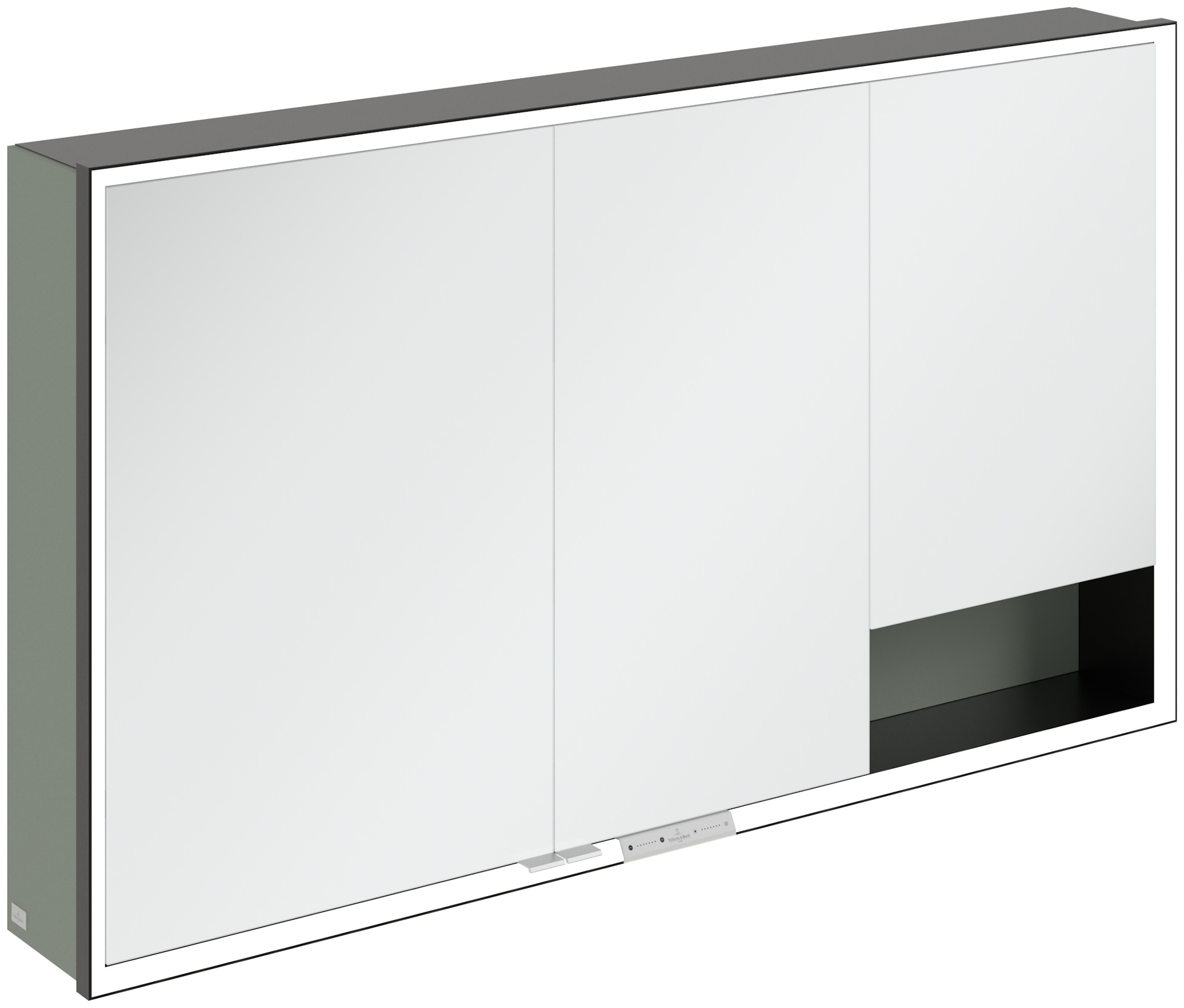 Villeroy & Boch My View+ armario 130x16.8x75 cm con espejo verde B48113AF