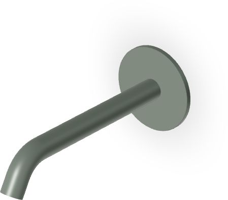 Zucchetti Pan S caño de grifo bañera || Z92261.V7