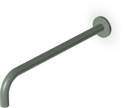 Zucchetti Pan S brazo a pared || Z93027.V7