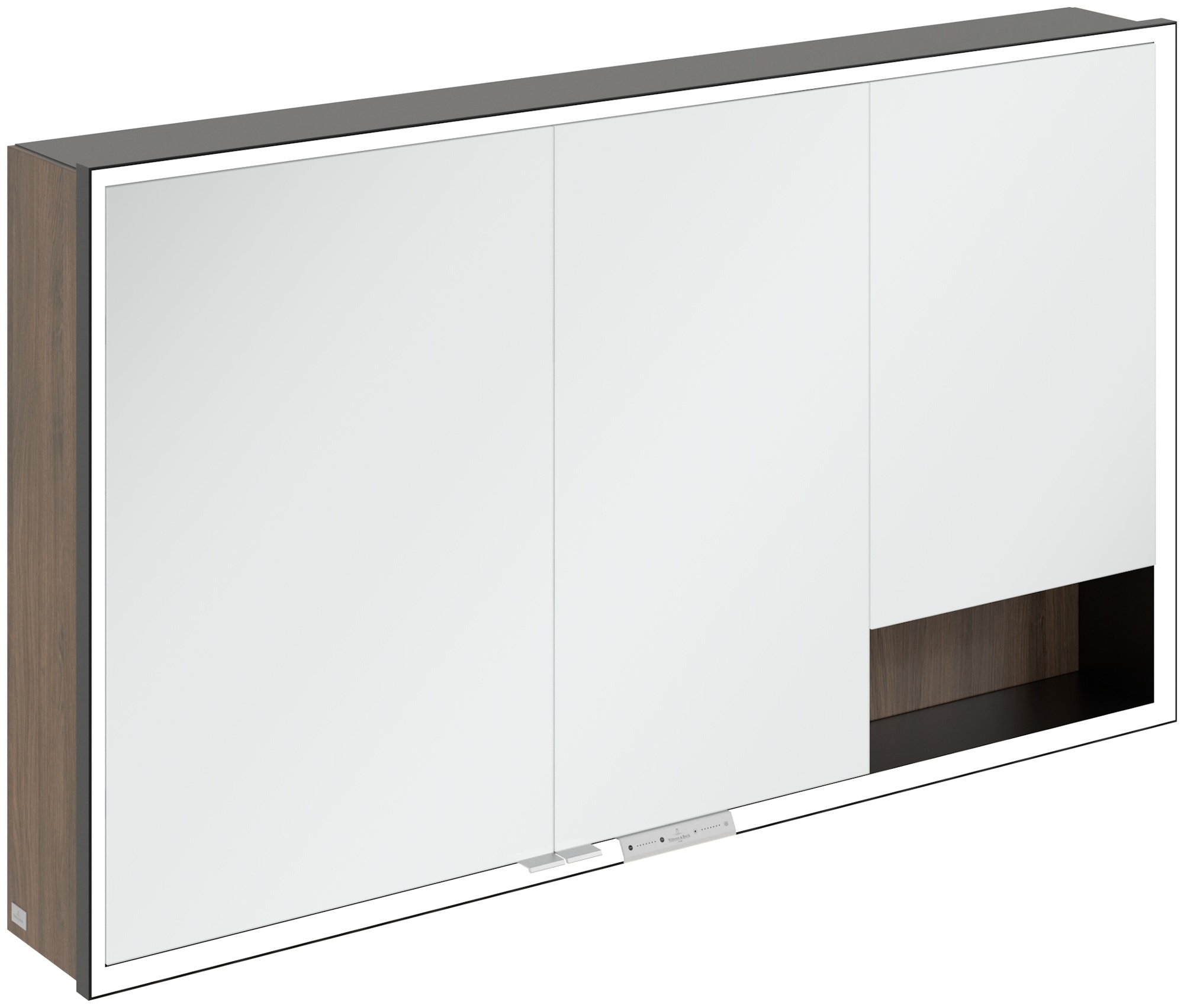 Villeroy & Boch My View+ armario 130x16.8x75 cm con espejo roble B48113VH