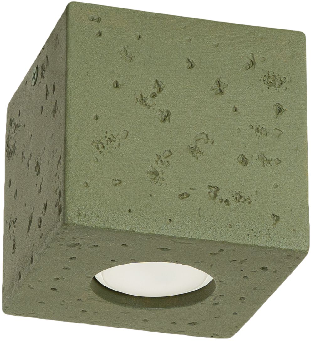 Sollux Lighting Quad lámpara de techo 1x8 W verde SL.1845