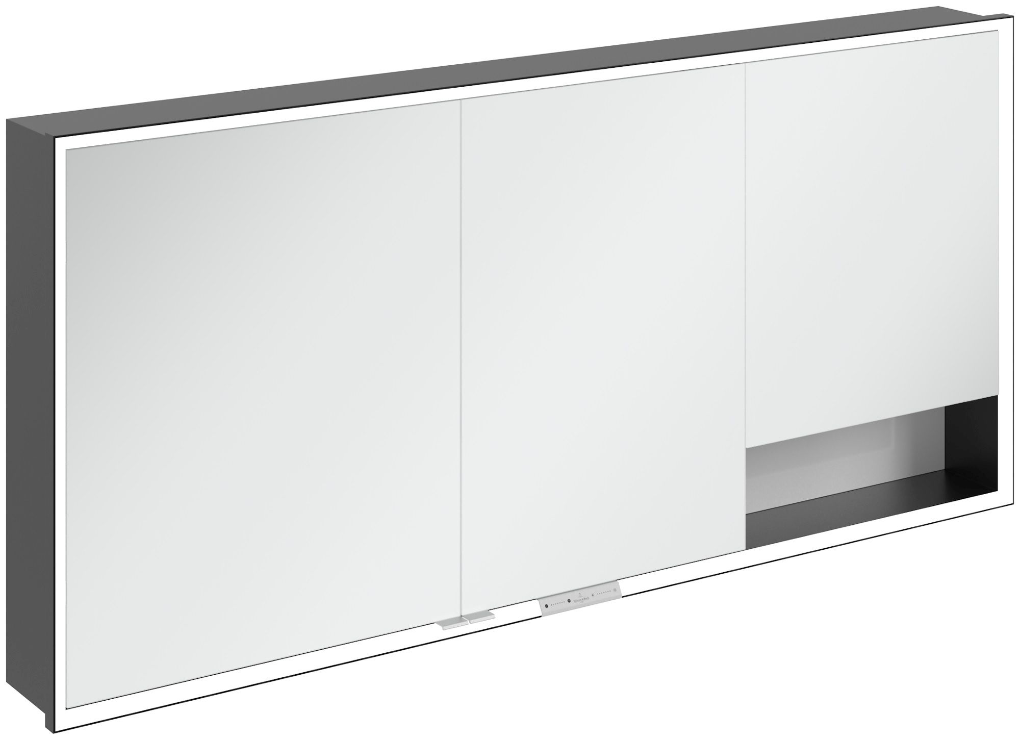 Villeroy & Boch My View+ armario 160x16.8x75 cm con espejo blanco B48216VF
