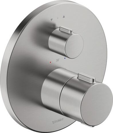 Duravit grifo de bañera y ducha empotrado con termostato || TH4200014070