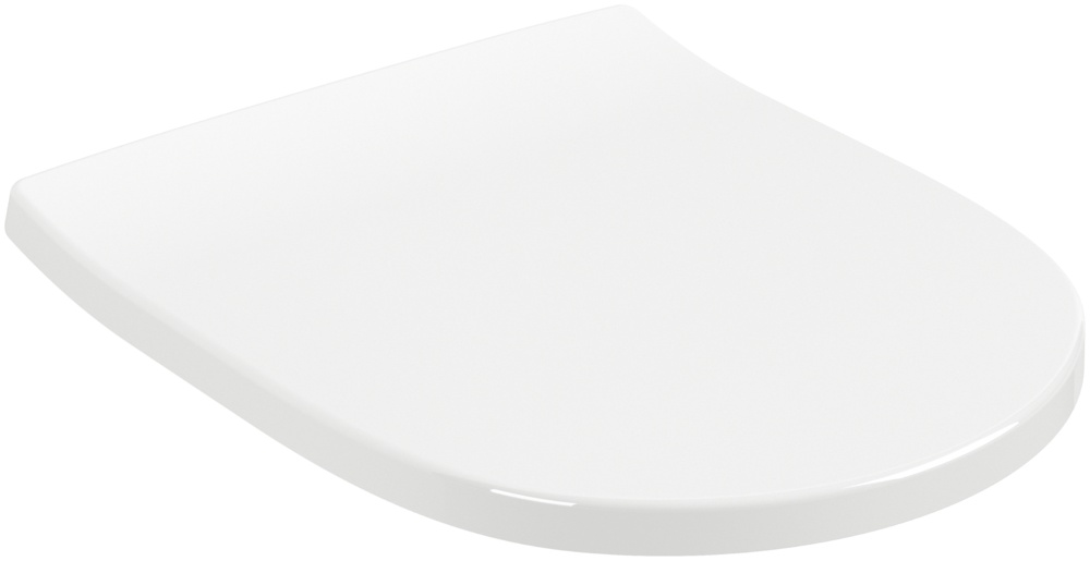 Villeroy & Boch O.Novo tapa de inodoro de cierre suave blanco 8M82S101