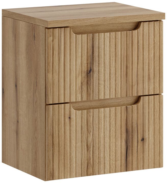 Conjunto armario Comad Nova Coast Evoke NOVA COAST EVOKE 82-50-40-2S, encimera Comad Nova Oak NOVA OAK A 89-50