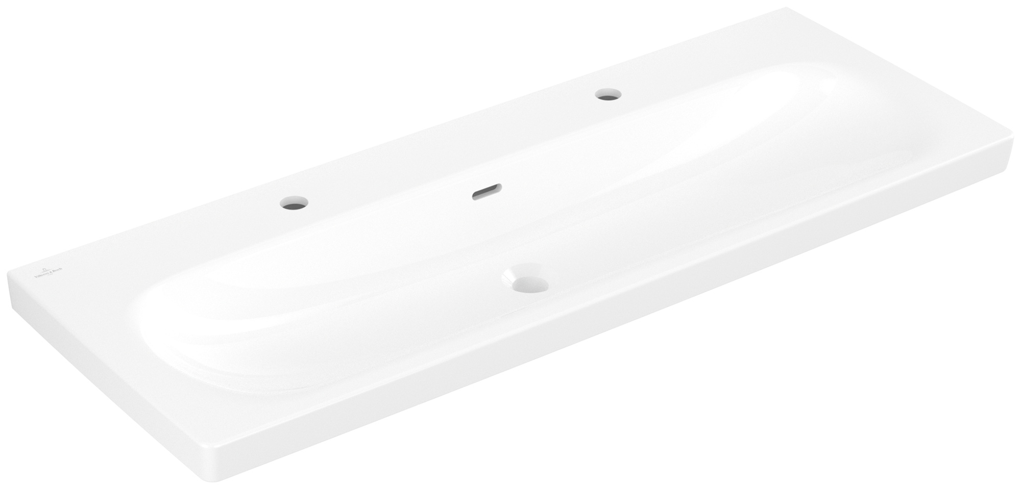 Villeroy & Boch Skyla lavabo 120x46 cm rectangular para mueble blanco 5A51C4R1