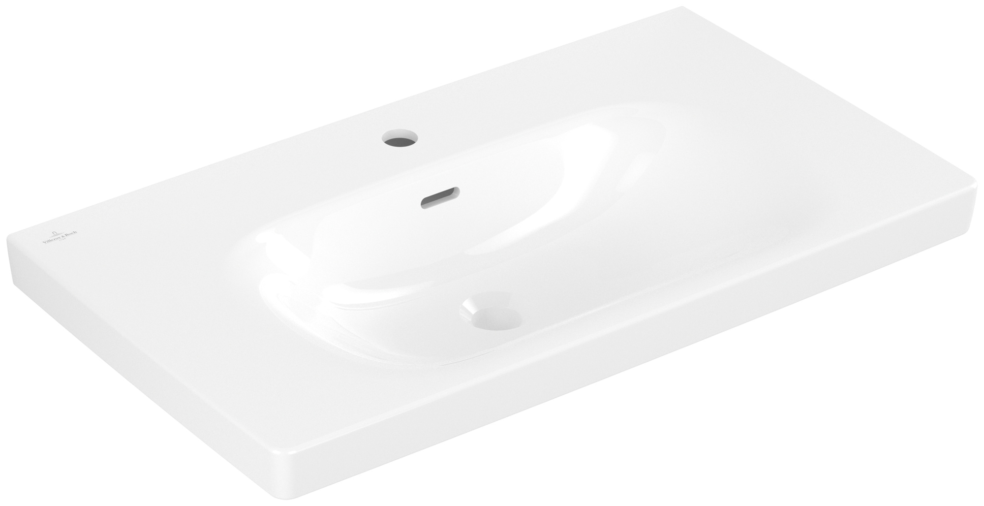 Villeroy & Boch Skyla lavabo 80x46 cm rectangular para mueble blanco 5A5180R1