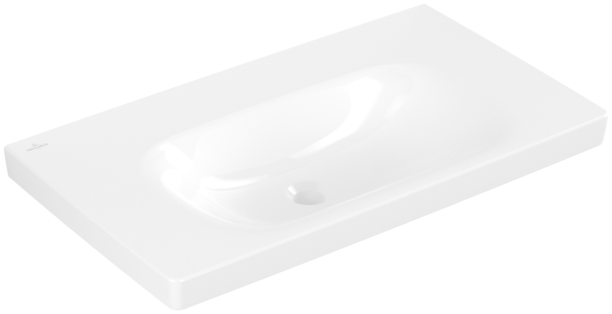 Villeroy & Boch Skyla lavabo 80x46 cm rectangular para mueble blanco 5A518301