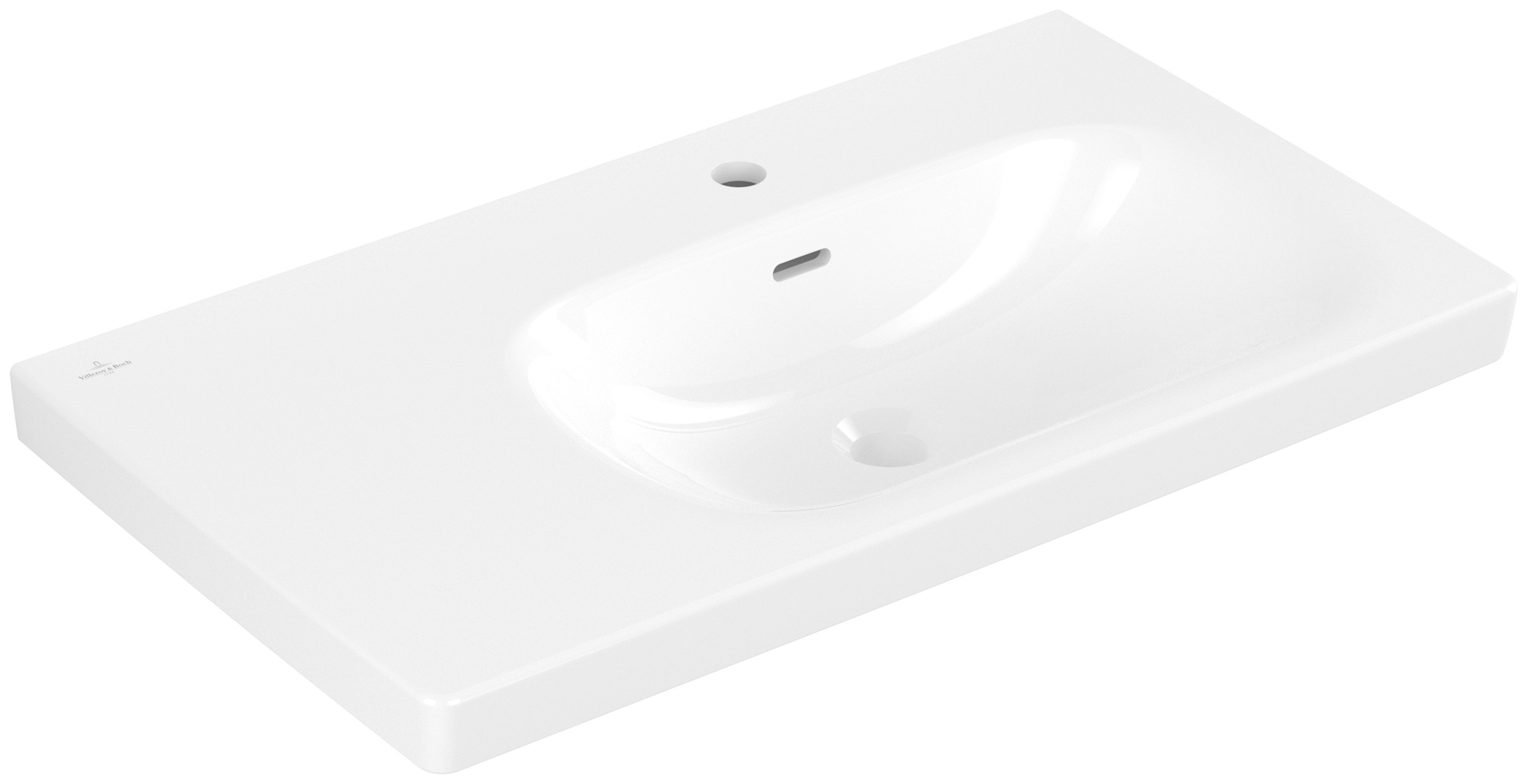 Villeroy & Boch Skyla lavabo 80x46 cm rectangular para mueble blanco 5A52R101