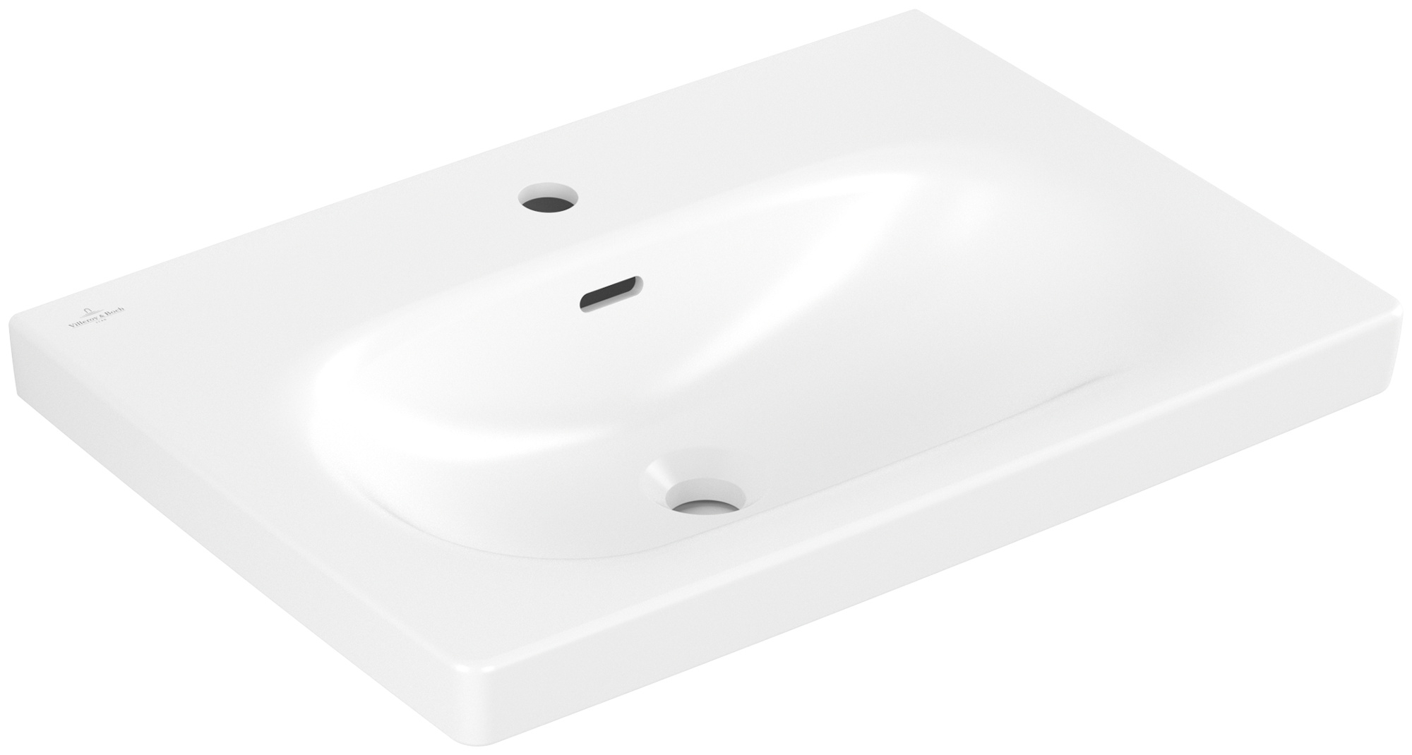 Villeroy & Boch Skyla lavabo 65x46 cm rectangular para mueble blanco 5A5165RW