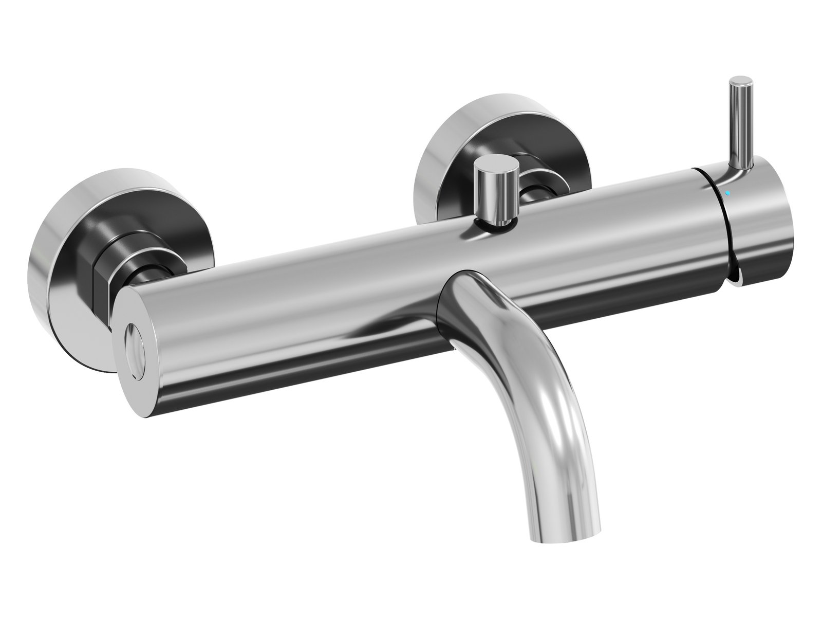Ravak Espirit grifo de bañera y ducha a pared cromo X070199