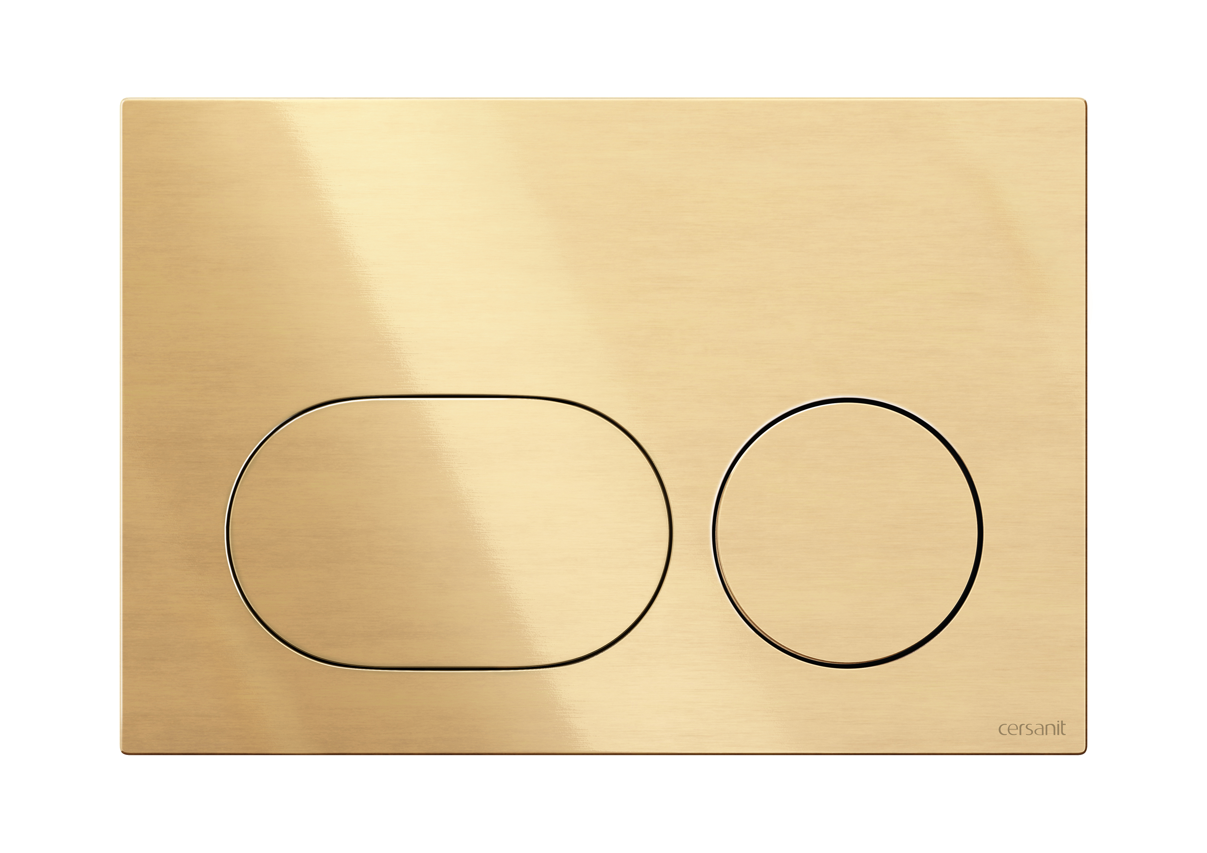 Cersanit Dueto botón de descarga para WC oro K3003-001