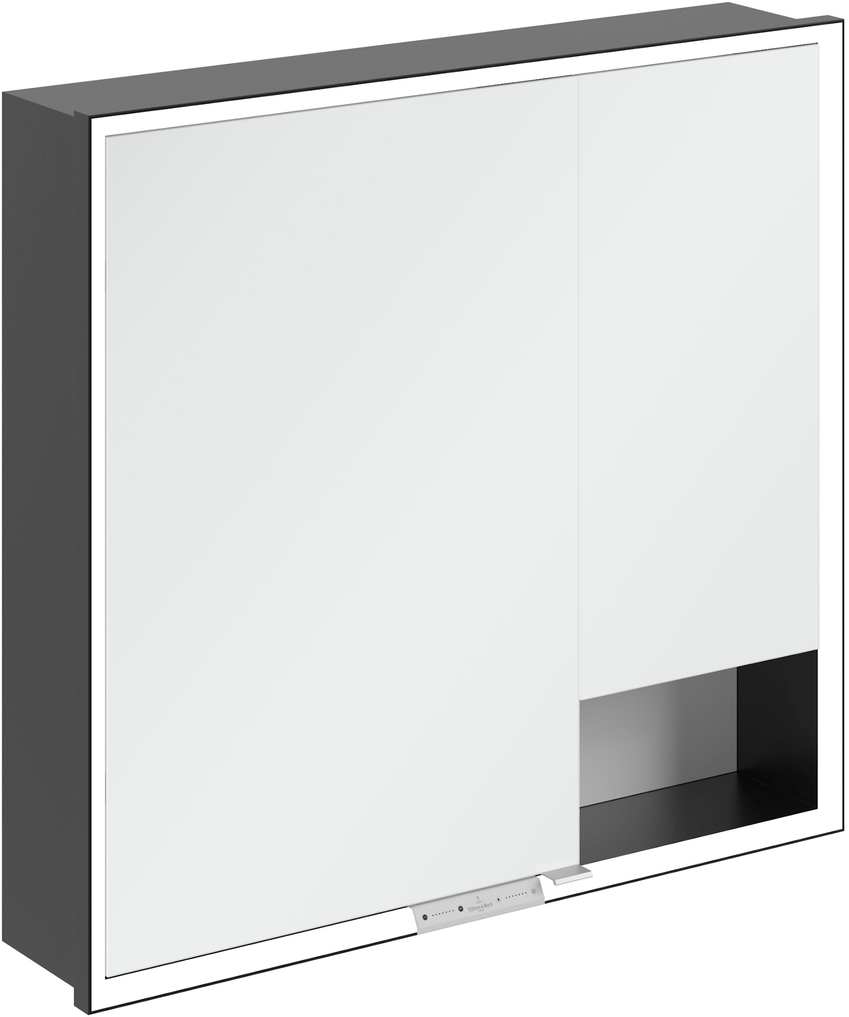 Villeroy & Boch My View+ armario 80x16.8x75 cm con espejo blanco B48280VF
