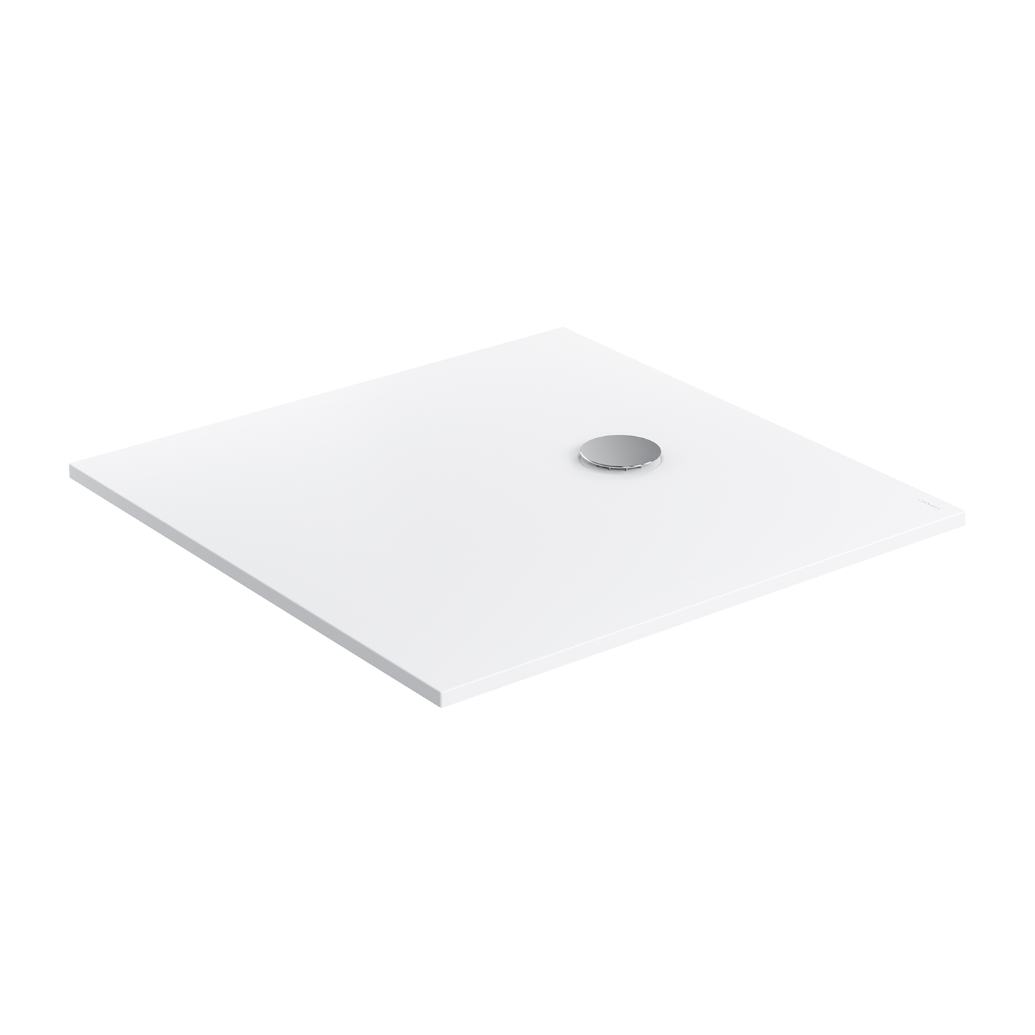 Omnires Aquapure plato de ducha cuadrado 90x90 cm blanco AQUAPURE90-KBM