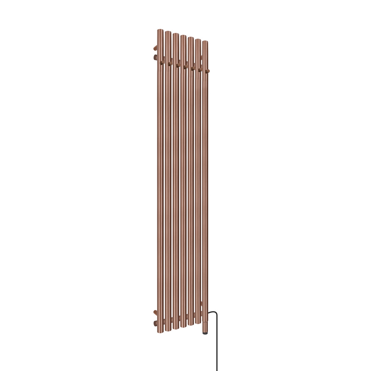 Oltens Stang radiador eléctrico con varilla calefactora 180x37 cm cobre cepillado 55129610