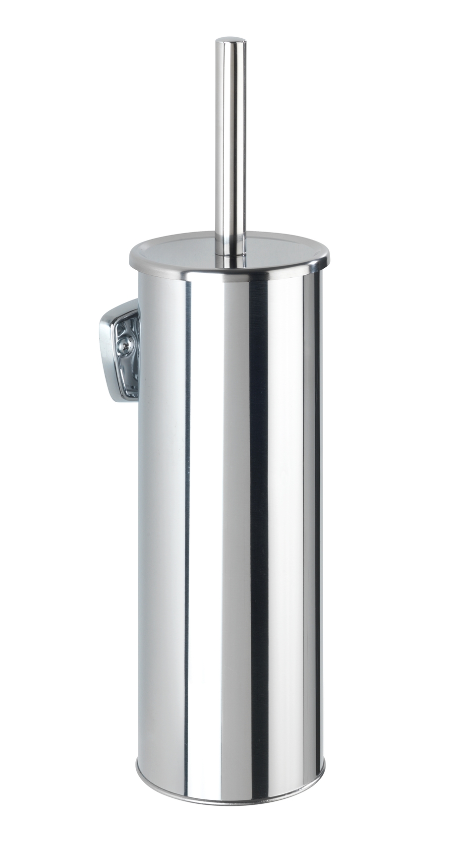 Wenko Basic escobilla de baño atornillado plata 24757100