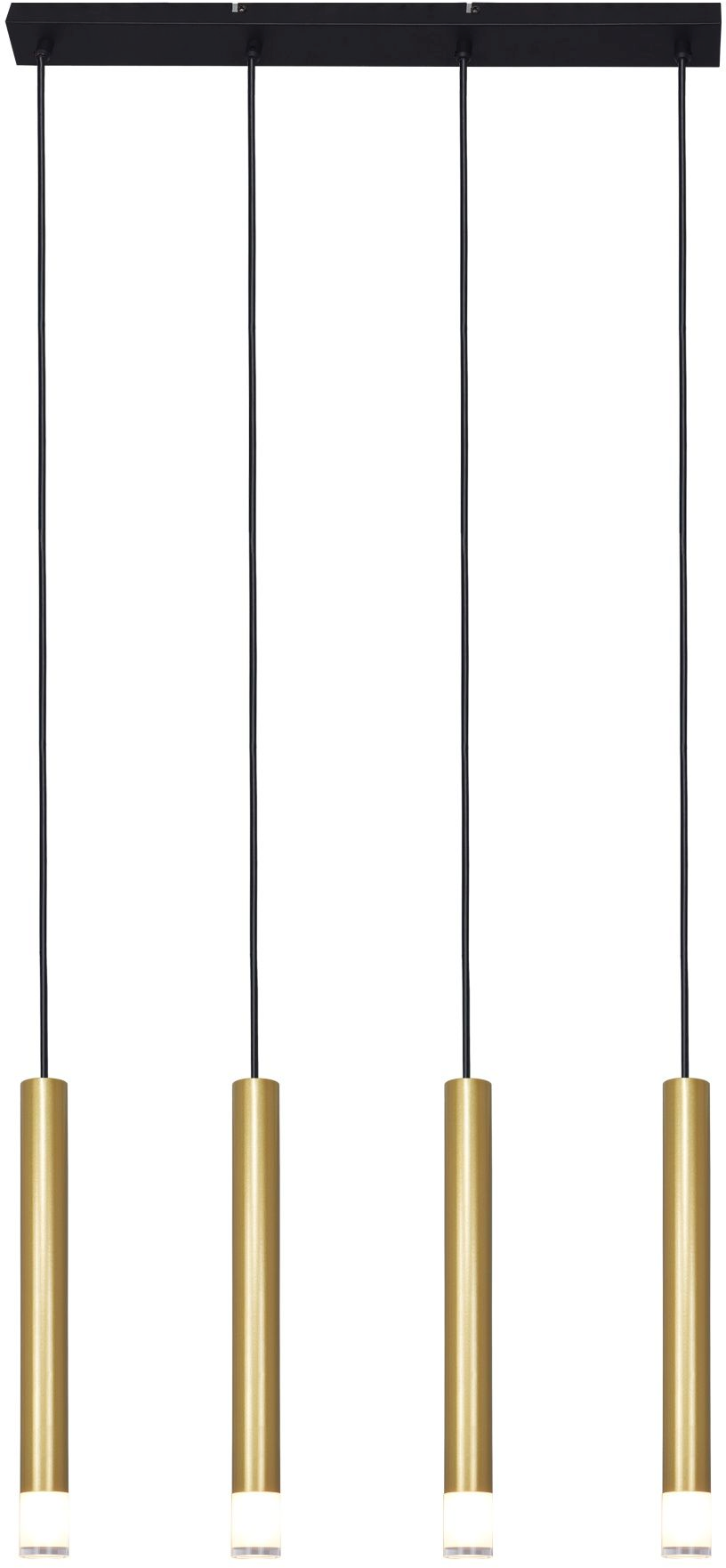 Zuma Line Velic lámpara colgante 4x5 W oro 003064-034721