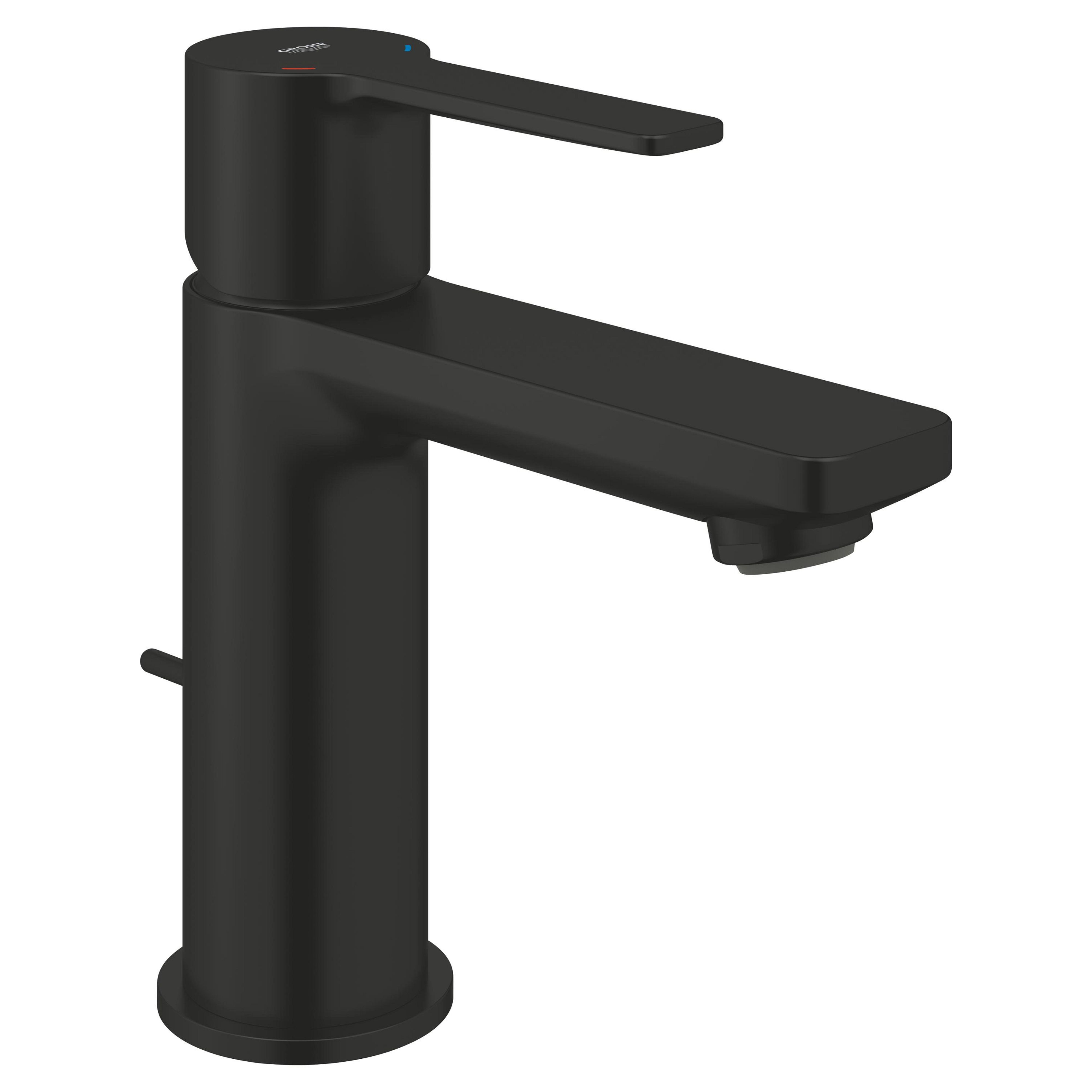 Grohe Lineare New grifo para lavabo de pie negro 321092431