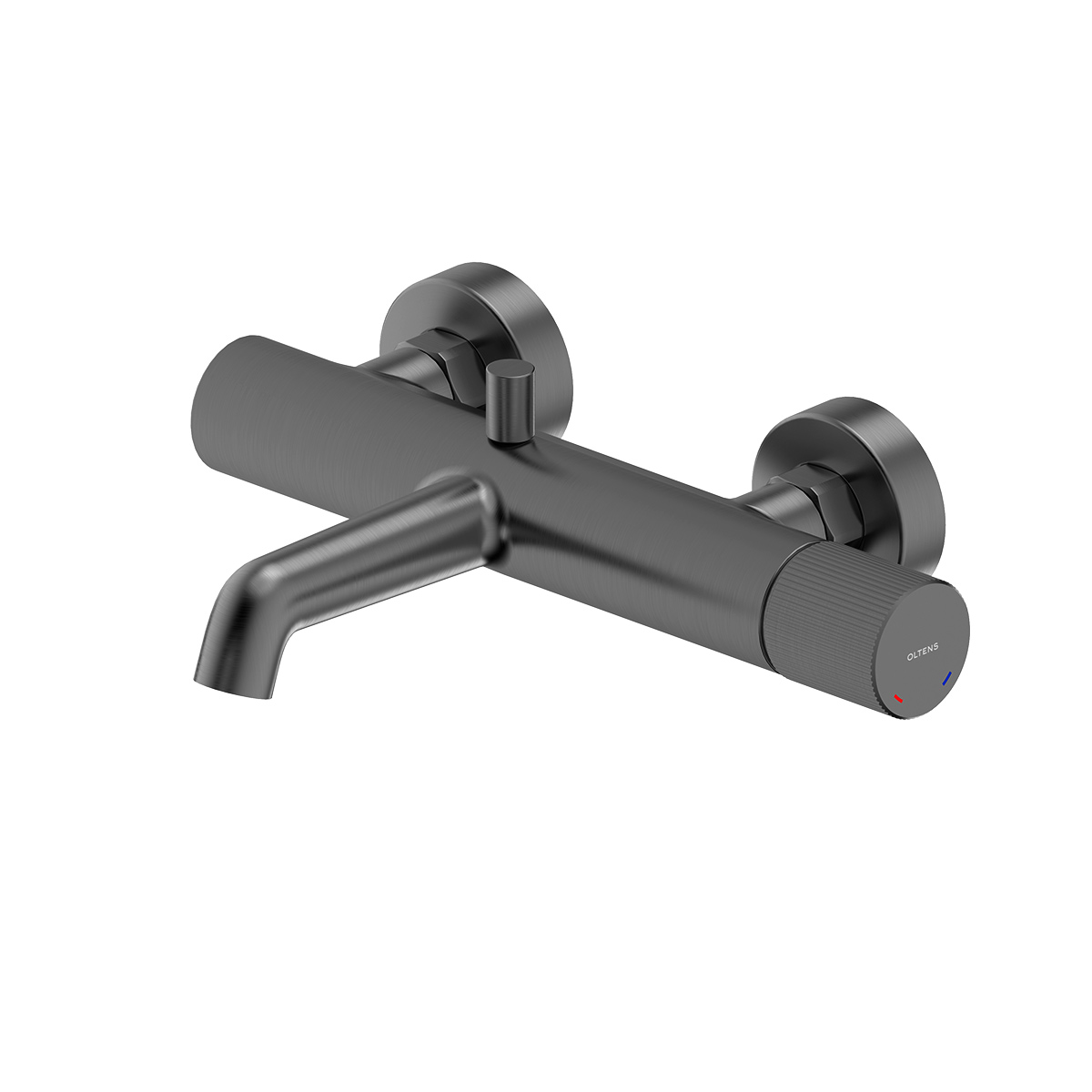 Oltens Hamnes grifo de bañera y ducha a pared grafito 34005400
